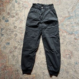 Zara high waisted jogger pant